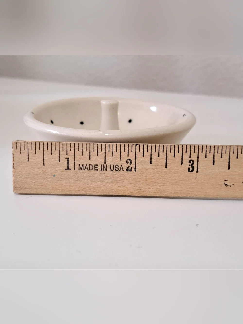 Studio Art Pottery Ring Holder Jewelry Dish Handmade